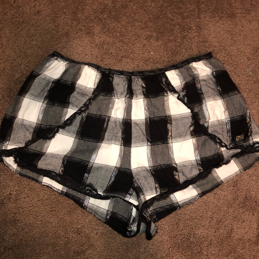 Victoria secret plaid shorts
